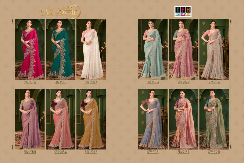 Tfh sarvaratna hits Wholesale saree market in Delhi